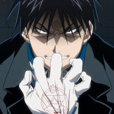 Mustang, Fullmetal Alchemist, Fuego