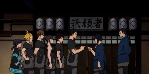 Benimaru, fuego, compañia 7, compañia 8, asakusa, fire force